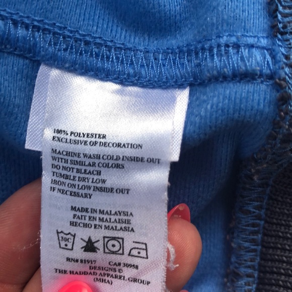 Nike | Infants’ Athletic Jacket | Blue & Grey - Picture 7 of 7